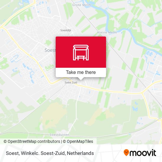 Soest, Winkelc. Soest-Zuid map