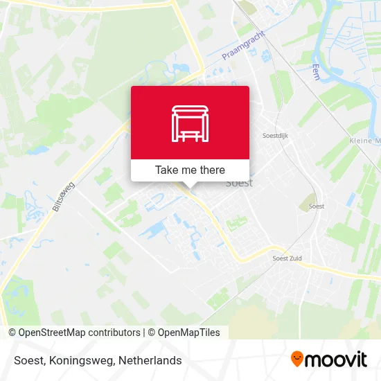 Soest, Koningsweg map
