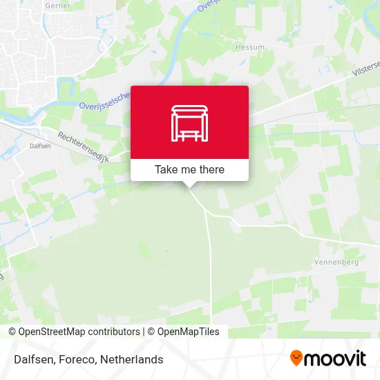 Dalfsen, Foreco map