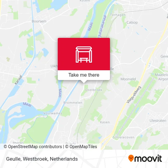 Geulle, Westbroek map