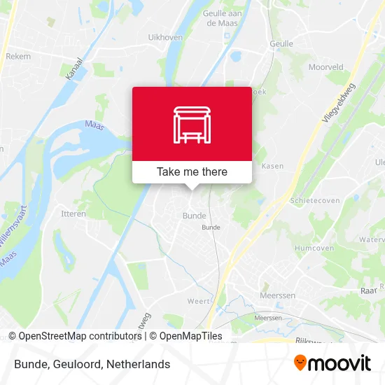 Bunde, Geuloord Karte