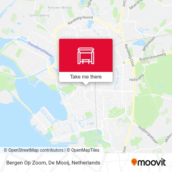 Bergen Op Zoom, De Mooij map