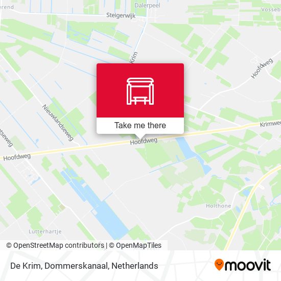 De Krim, Dommerskanaal map