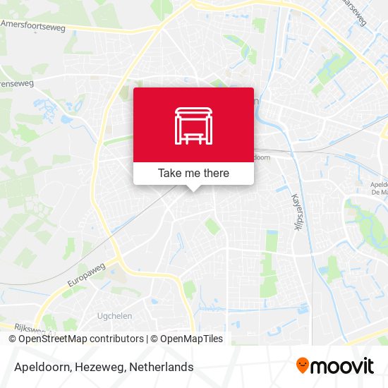 Apeldoorn, Hezeweg Karte