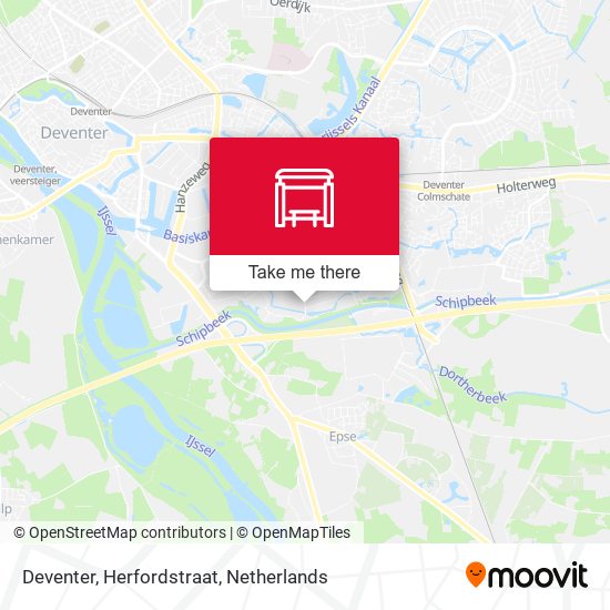 Deventer, Herfordstraat map