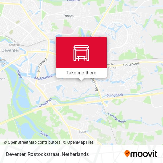 Deventer, Rostockstraat map