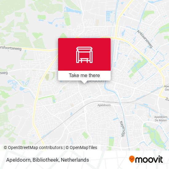 Apeldoorn, Bibliotheek map