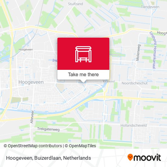 Hoogeveen, Buizerdlaan map