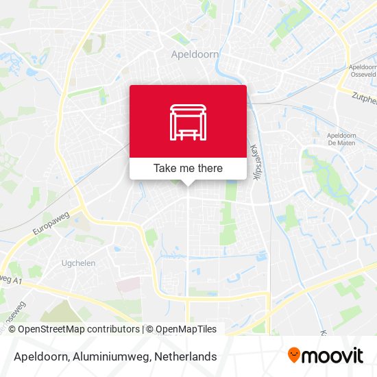 Apeldoorn, Aluminiumweg map