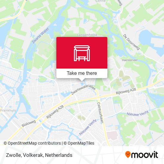 Zwolle, Volkerak map