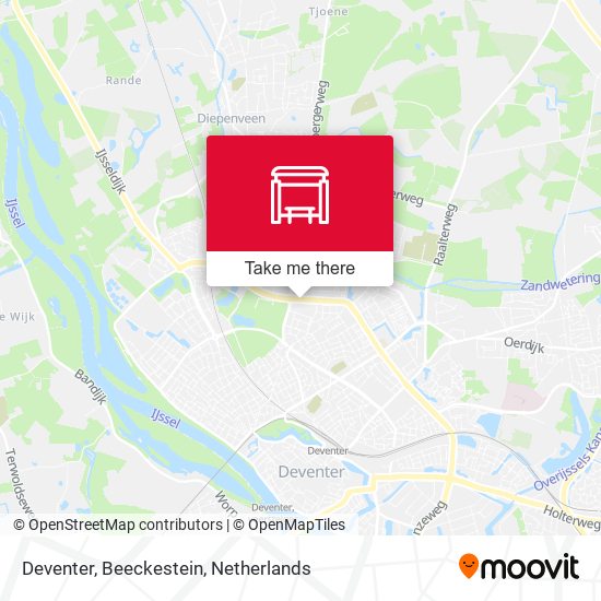 Deventer, Beeckestein map
