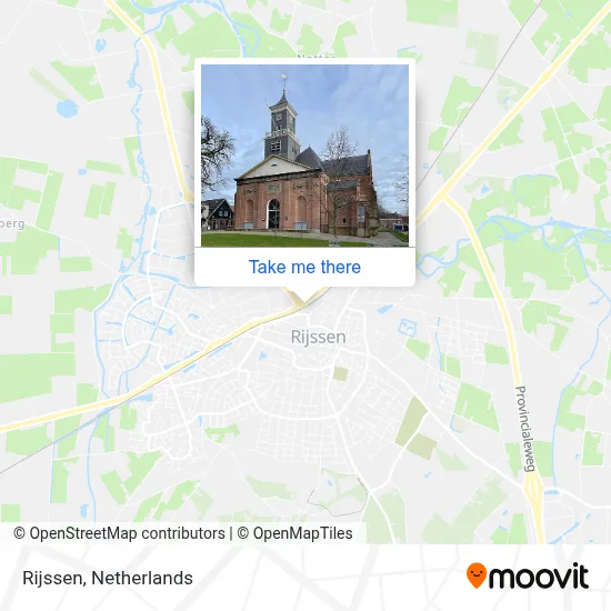 Rijssen Karte