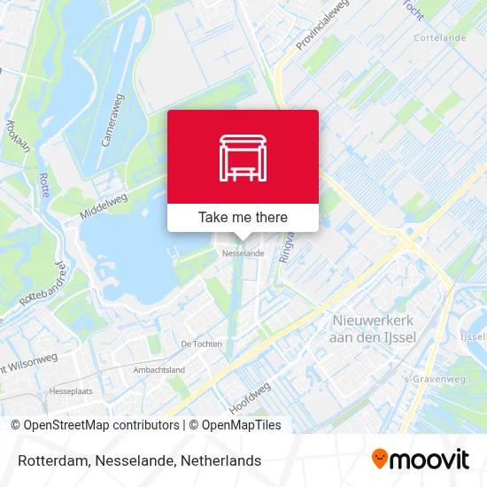 Rotterdam, Nesselande map