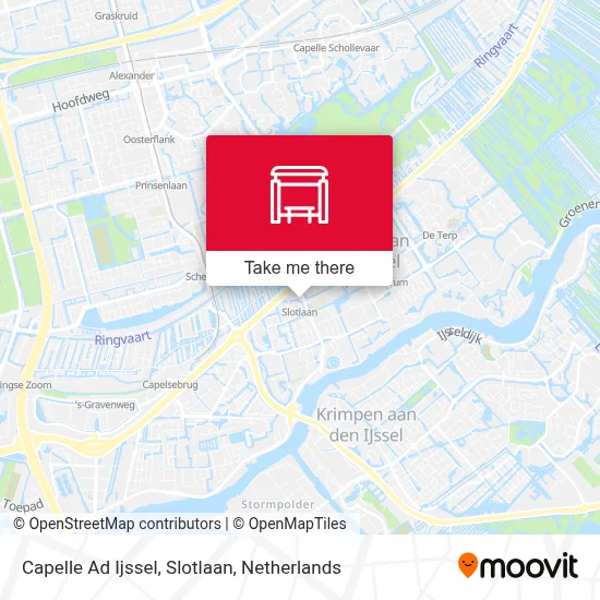 Capelle Ad Ijssel, Slotlaan map
