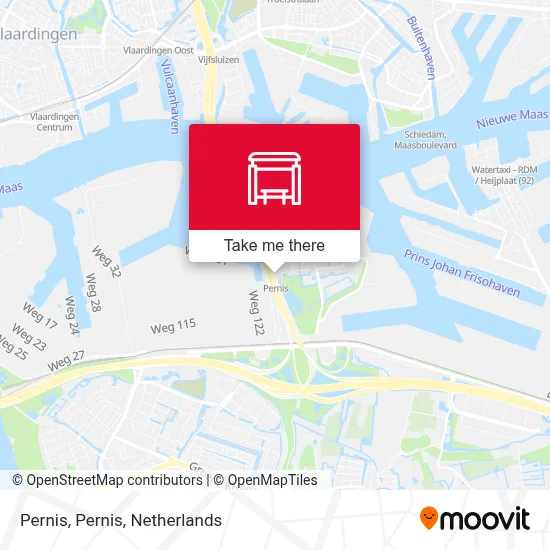 Pernis, Pernis Karte