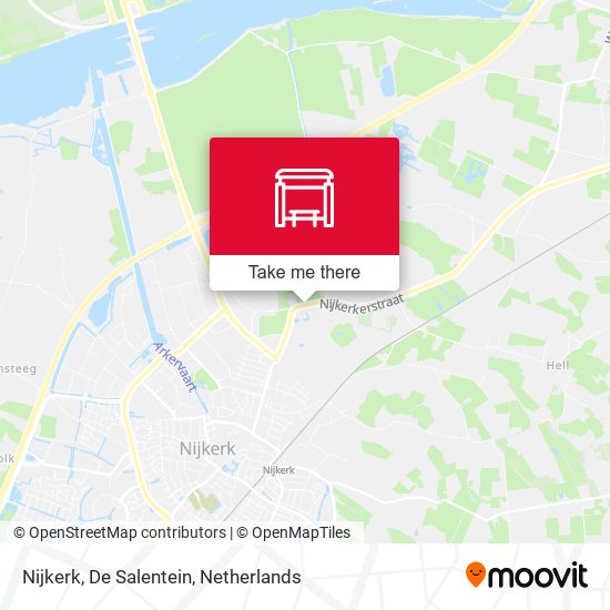 Nijkerk, De Salentein map