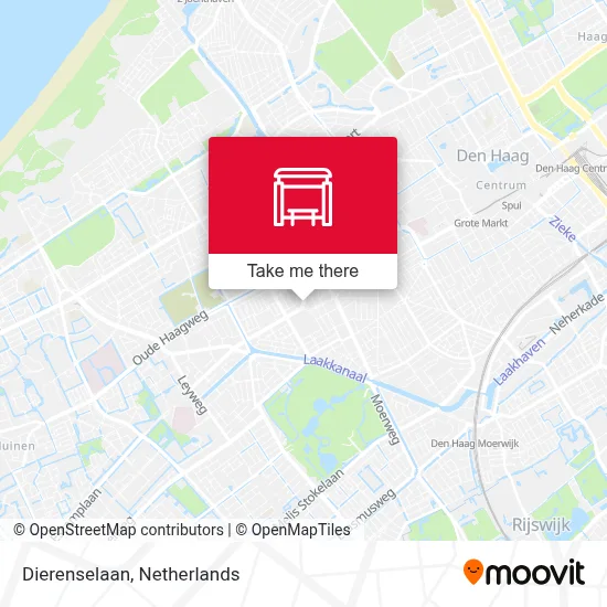 Dierenselaan map