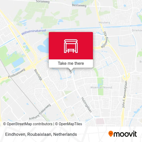 Eindhoven, Roubaixlaan map