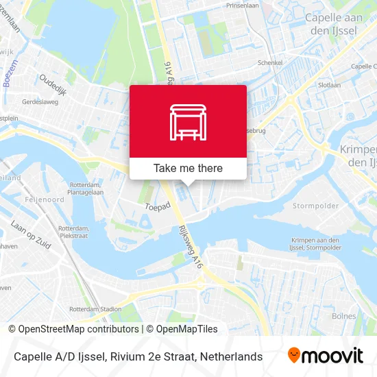 Capelle A / D Ijssel, Rivium 2e Straat map