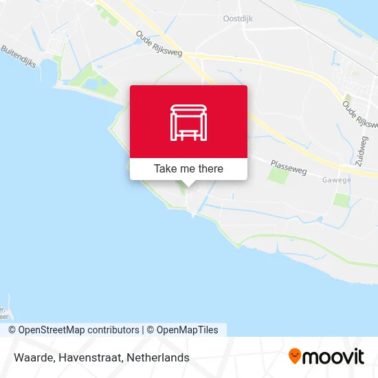 Waarde, Havenstraat Karte