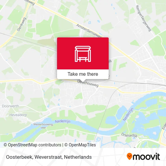 Oosterbeek, Weverstraat map