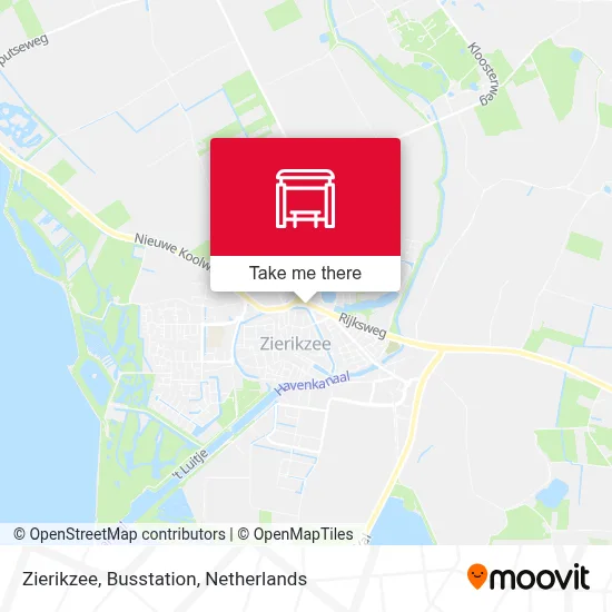Zierikzee, Busstation Karte