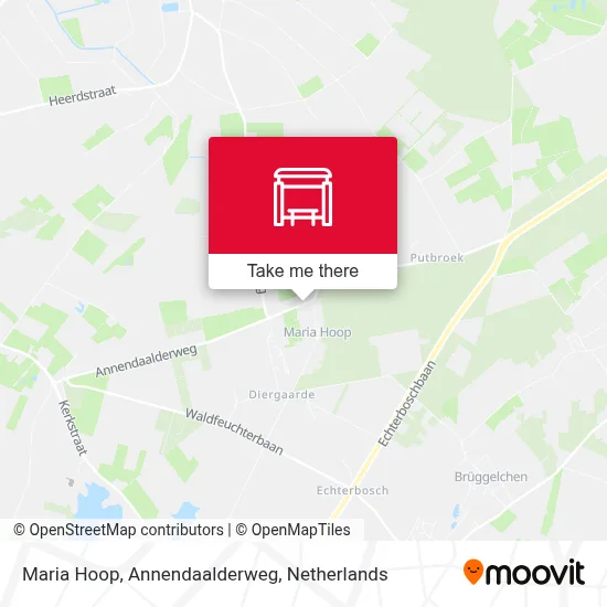 Maria Hoop, Annendaalderweg Karte