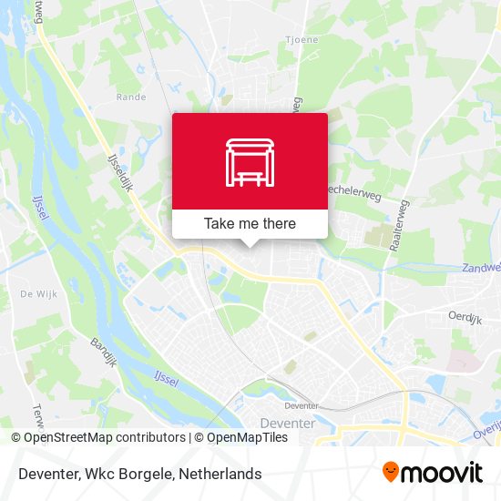 Deventer, Wkc Borgele map