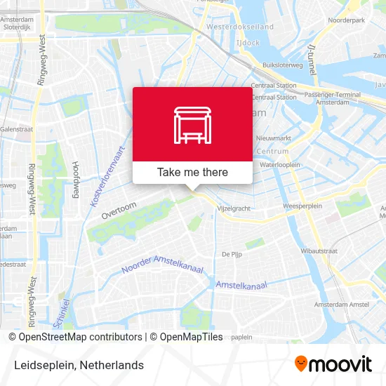 Leidseplein map