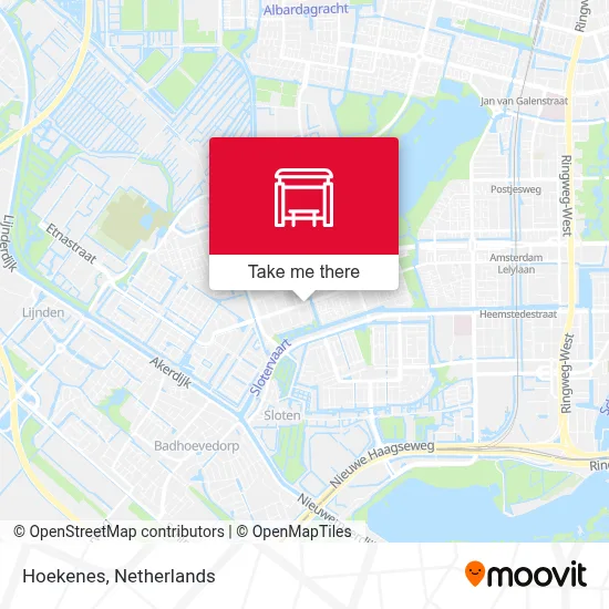 Hoekenes map
