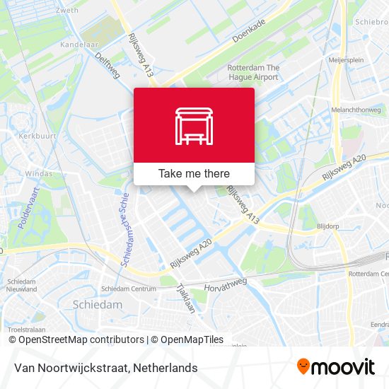 Van Noortwijckstraat map