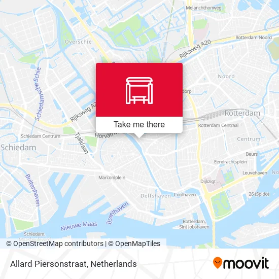 Allard Piersonstraat map