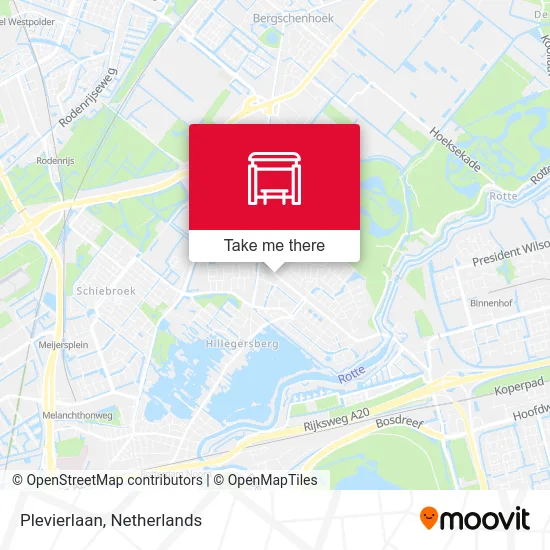 Plevierlaan map