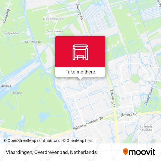 Vlaardingen, Overdrevenpad map