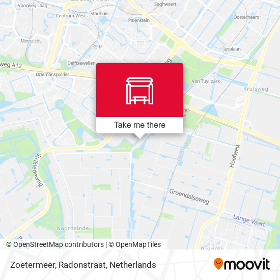 Zoetermeer, Radonstraat map
