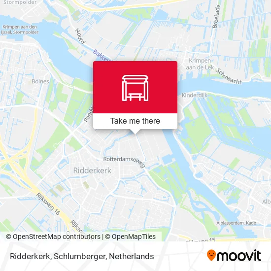 Ridderkerk, Schlumberger map