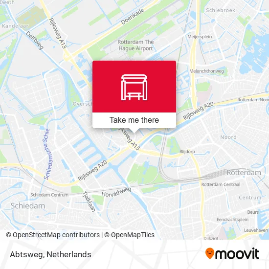 Abtsweg map