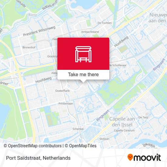 Port Saïdstraat map