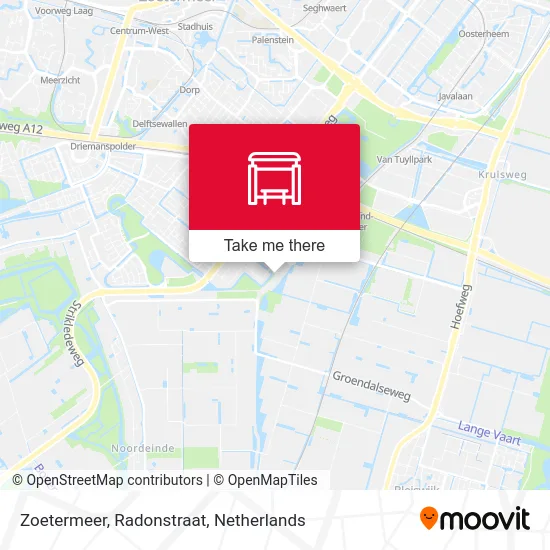 Zoetermeer, Radonstraat map