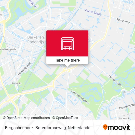 Bergschenhoek, Boterdorpseweg map