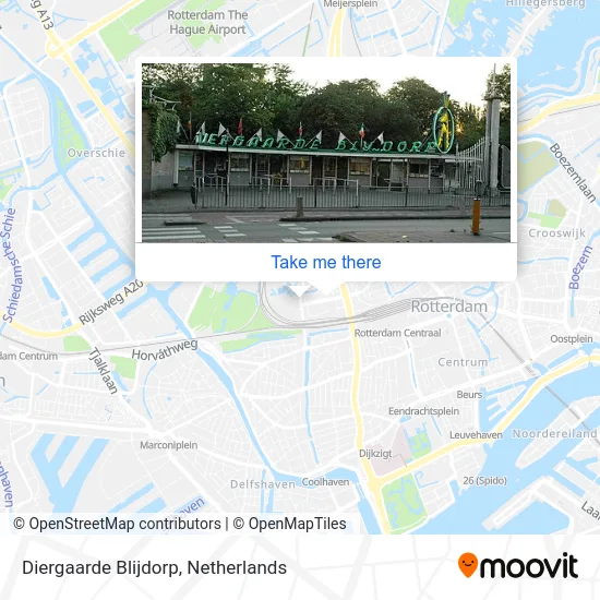 Diergaarde Blijdorp map