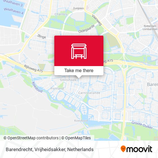 Barendrecht, Vrijheidsakker Karte