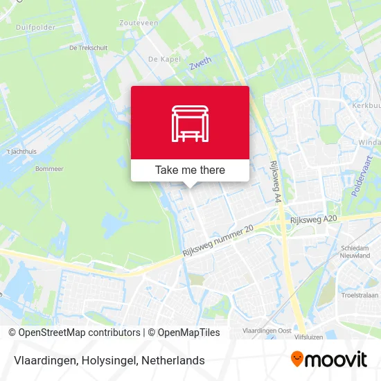 Vlaardingen, Holysingel Karte