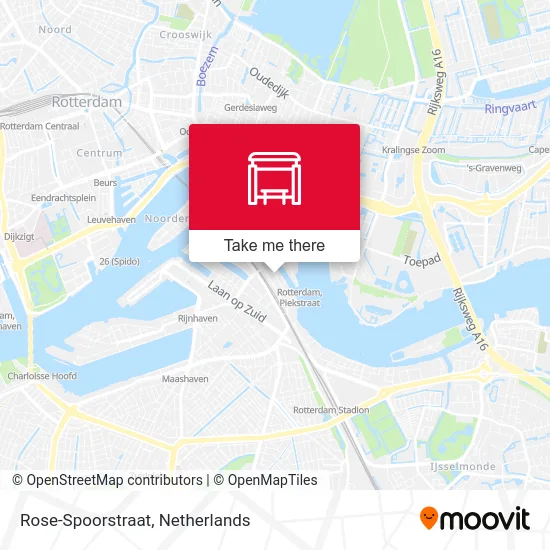 Rose-Spoorstraat map