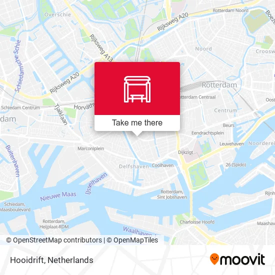Hooidrift map