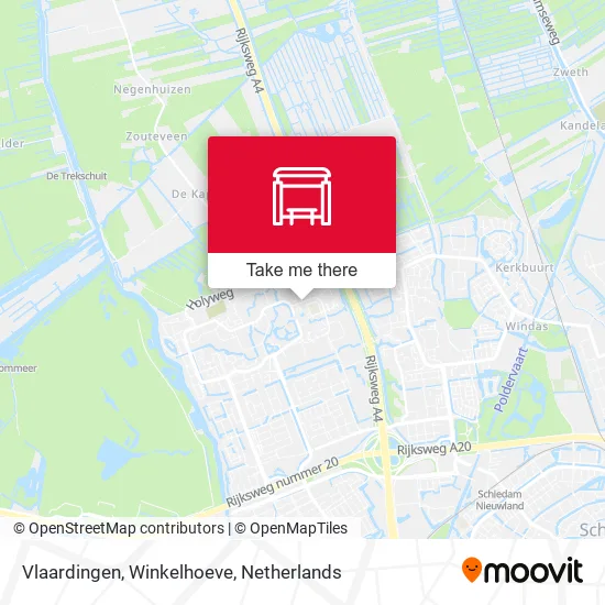 Vlaardingen, Winkelhoeve map