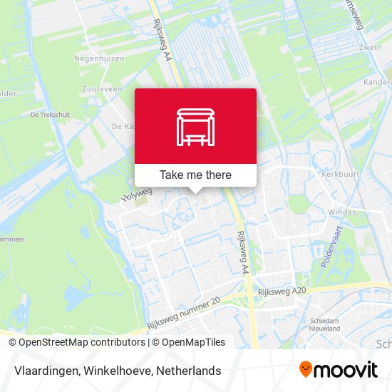 Vlaardingen, Winkelhoeve Karte