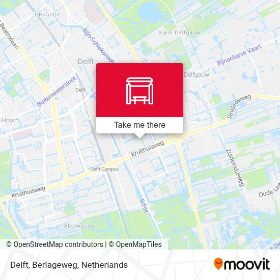 Delft, Berlageweg map