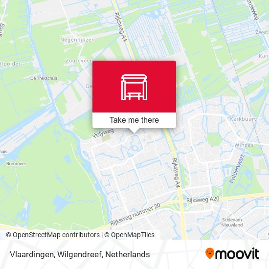 Vlaardingen, Wilgendreef map