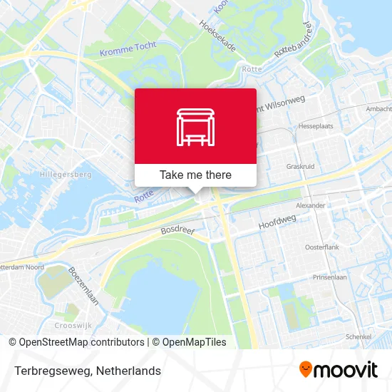 Terbregseweg map